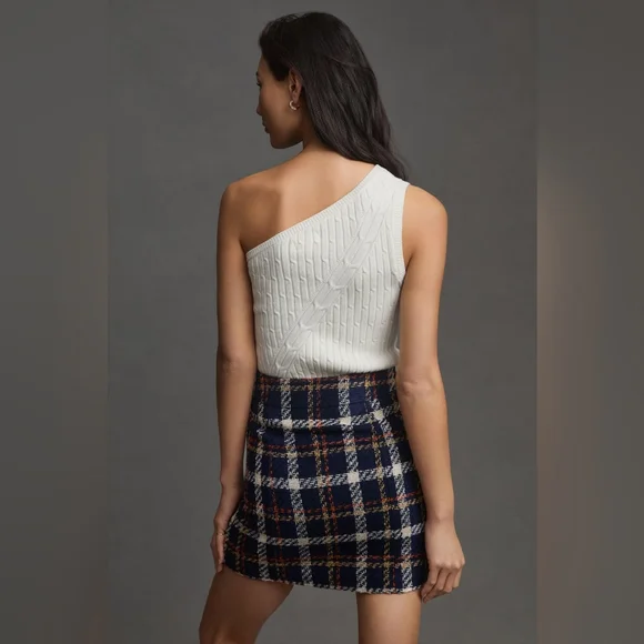 Favorite Daughter plaid mini skirt